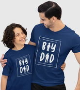 Boy Dad Unisex Half Sleeve T-Shirts (Pack of 2)